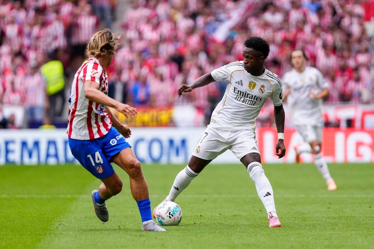 Atlético Madrid y Real Madrid se enfrentarán por tercera vez en lo que va de la temporada. //Foto, EFE: Borja Sánchez-Trillo