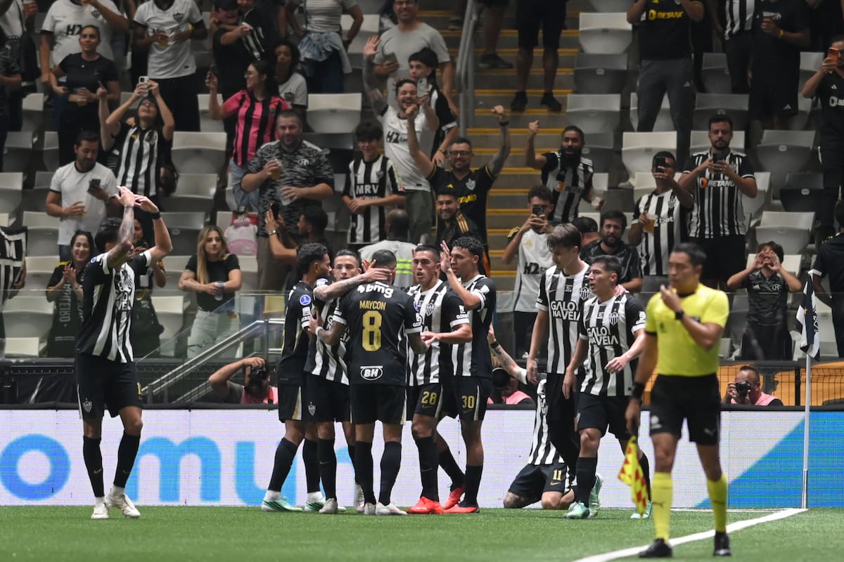 Atlético Mineiro y Kevin Castaño ponen un pie en la final de la Copa Sudamericana