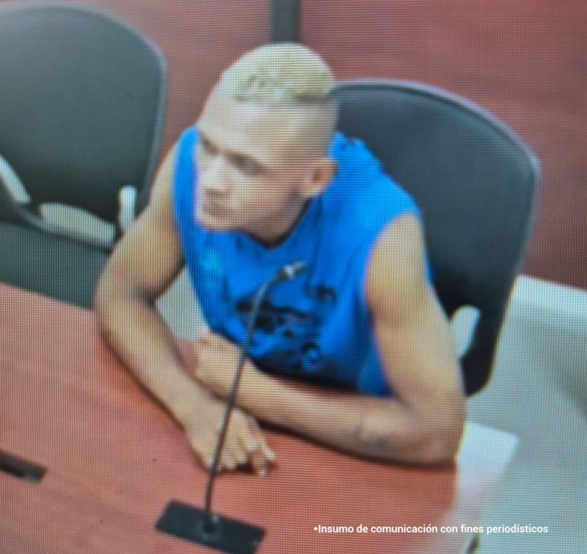 Javier Simón Vega Cadavid, alias ‘El Wasa’, fue capturado cuando presuntamente huía tras cometer un atraco en Cartagena. // FOTO: SUMINISTRADA POR FISCALÍA.