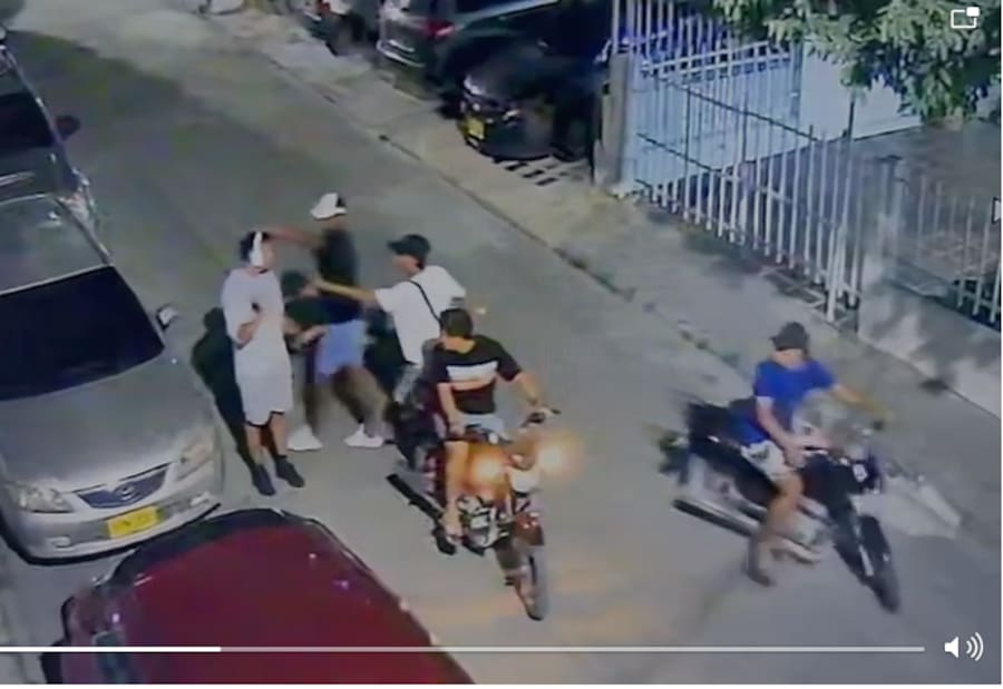 Video: así atracan en El Recreo, uno de los 10 barrios de Cartagena con restricciones para motos