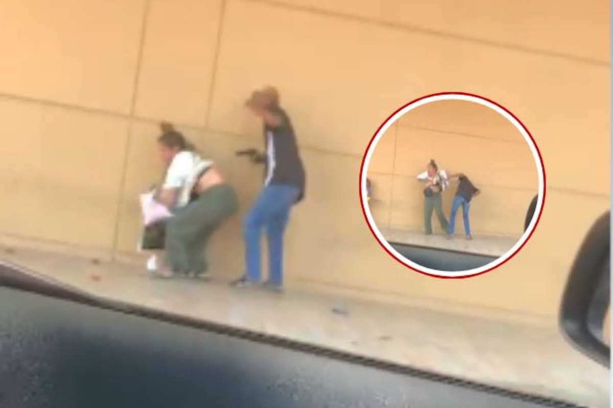 Video: hombre armado asaltó a una mujer afuera de un centro comercial en Cartagena