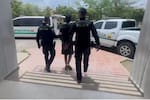 Video: en persecución caen 2 hombres por atraco en Zaragocilla; uno de ellos quedó lesionado