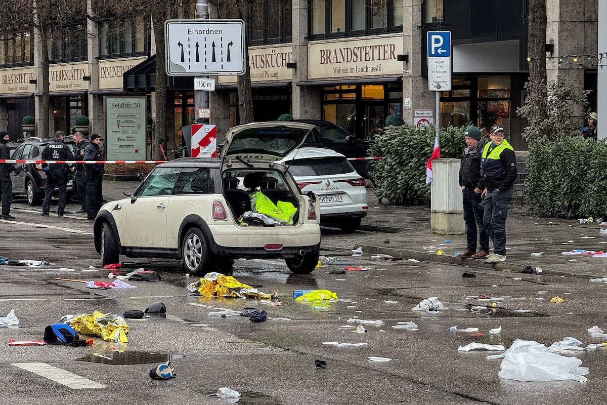 Video: atropello masivo en Múnich dejó 28 personas heridas