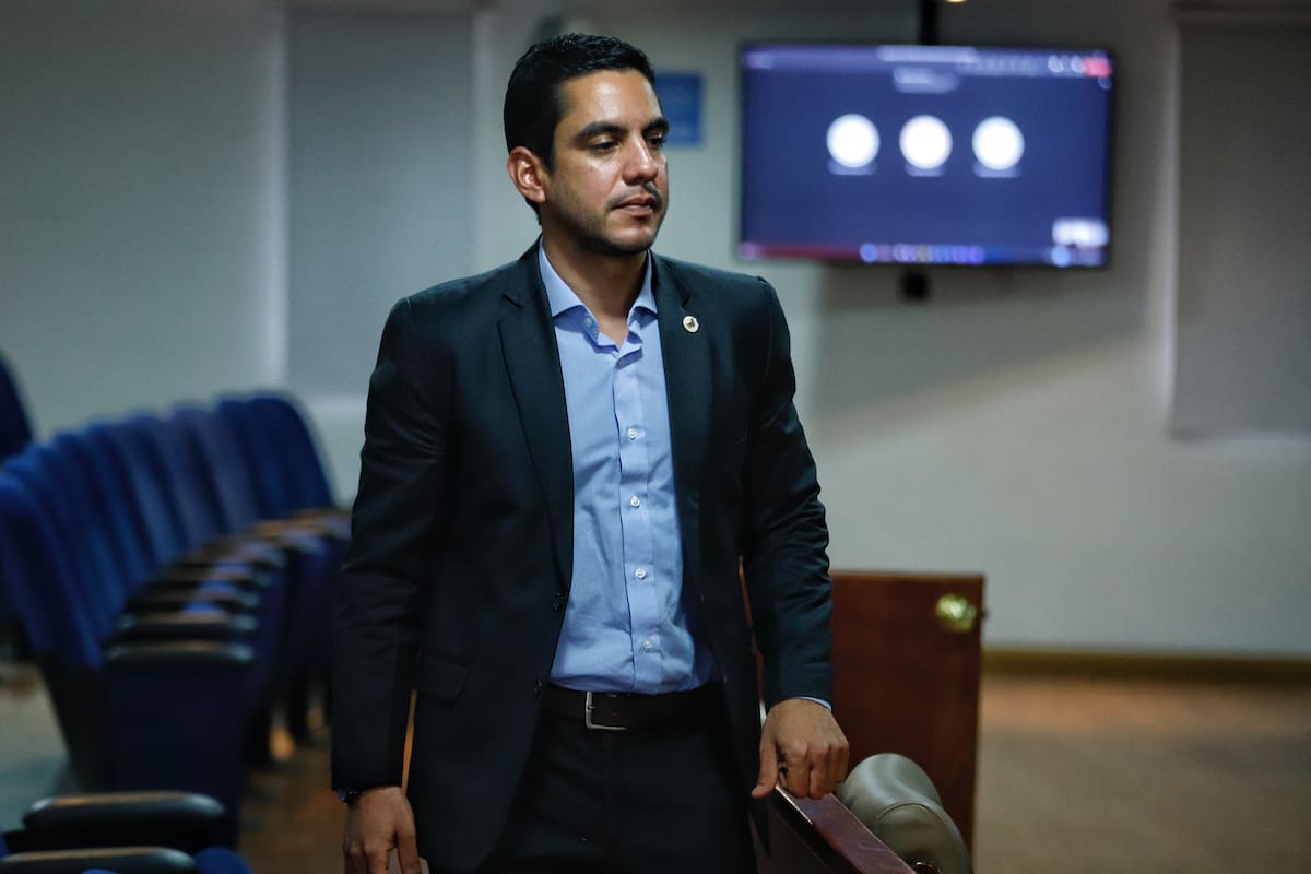 Álex Flórez enfrenta acusación de la Corte Suprema. // Foto: Colprensa - Camila Díaz.