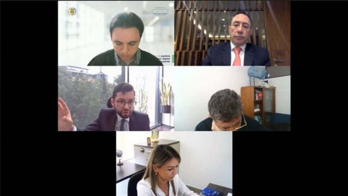 Audiencia de imputación de cargos contra Ricardo Roa. // Foto: Colprensa