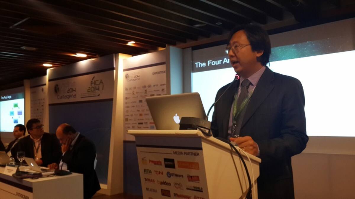Andrey Lee, consultor experto en tecnologías de video y cable para Latinoamérica de Cisco Victor Hugo Mora Mendoza