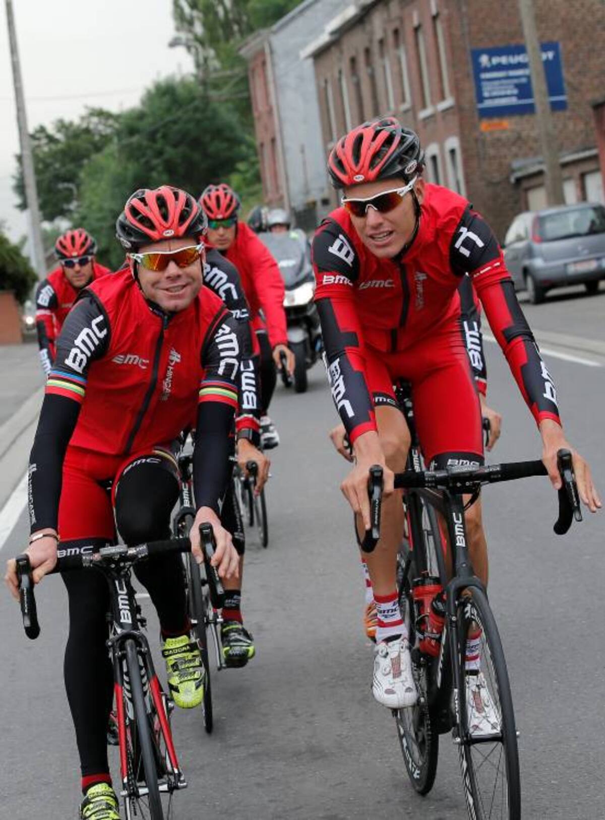 Cadel Evans, favorito para ganar el Tour de Francia. AFP