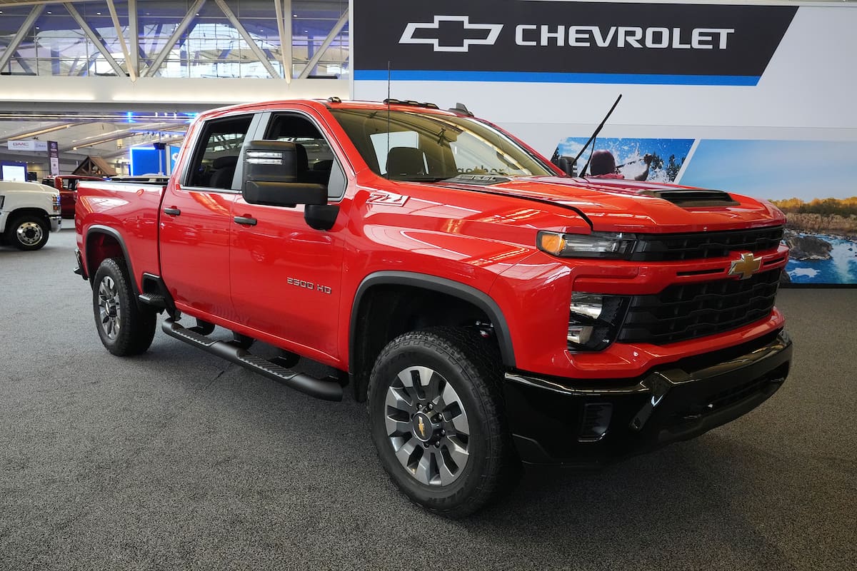 Un camión Chevrolet Silverado 2500 HD Custom. //AP