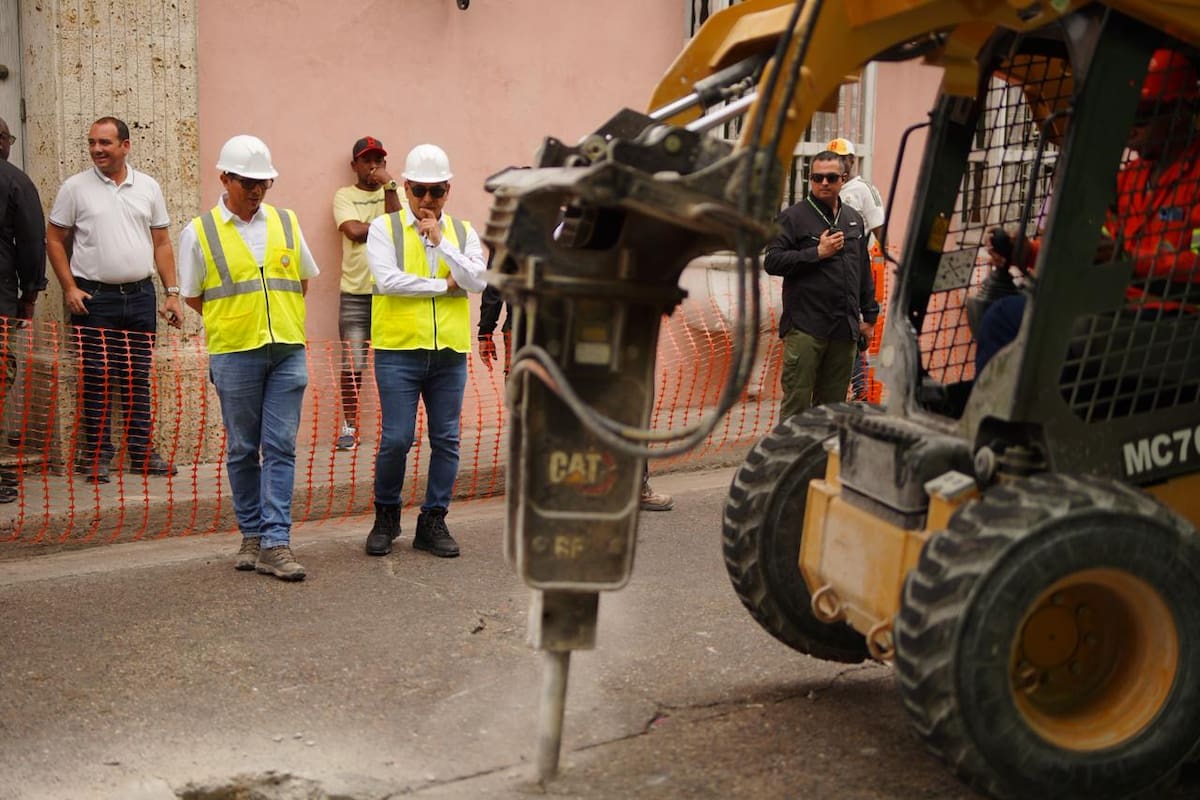 Vías para la Felicidad: así avanzan las obras en Cartagena