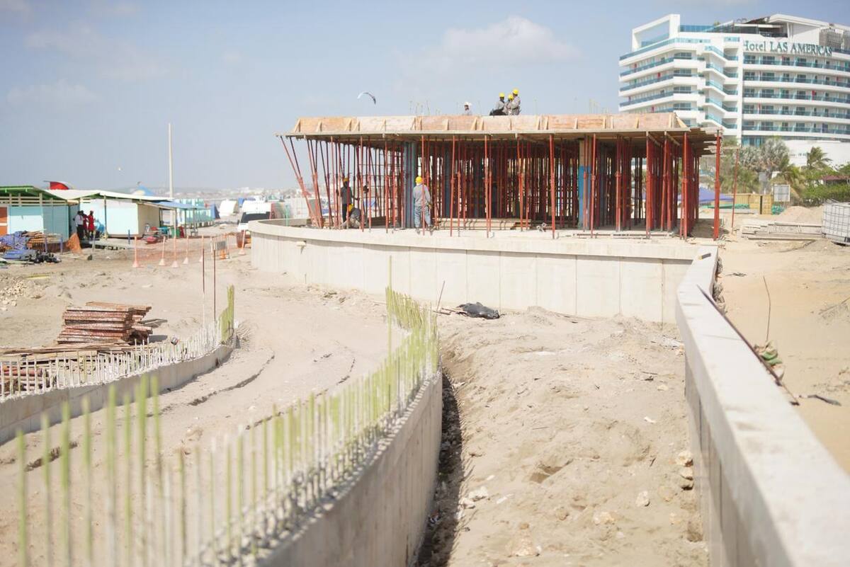 Las obras del Gran Malecón del Mar comenzaron el 4 de agosto de 2026. // Foto: Cortesía - Distrito