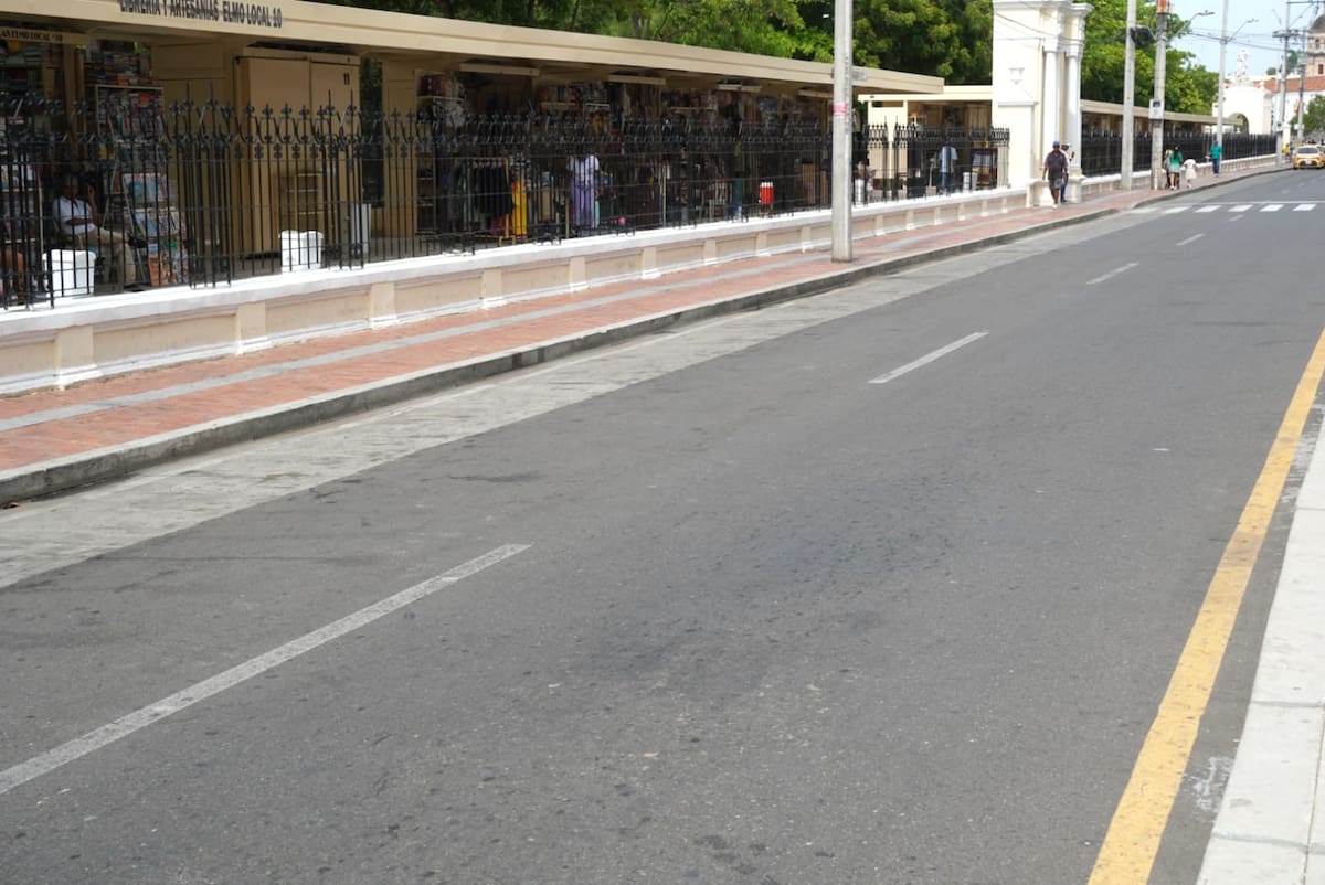 Así quedó la avenida Daniel Lemaitre después de operativo del DATT.