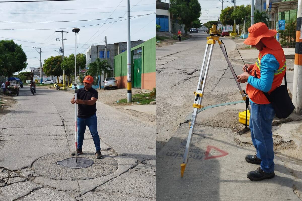 Primeros pasos la rehabilitación de la avenida Ferrocarril, en el barrio Chile