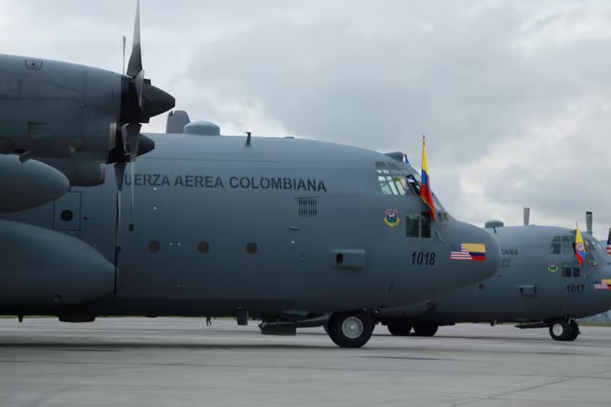 Tras accidente en Putumayo, revelan grave problema: 3 aviones Hércules están varados