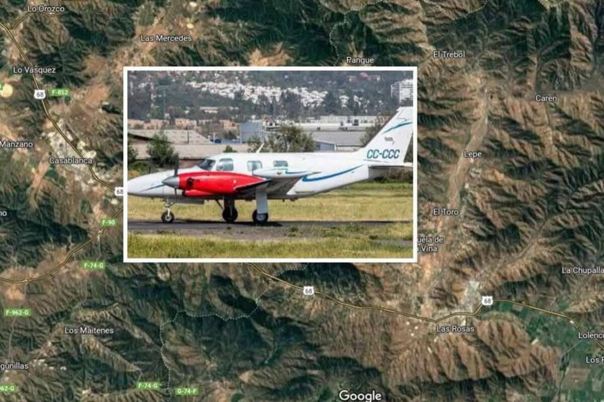 Avión ambulancia se estrelló en Chile: seis personas murieron