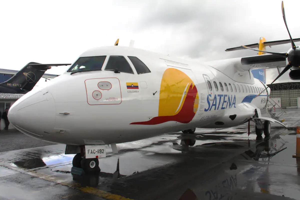 Avioneta de la aerolínea Satena. Foto: Colprensa.