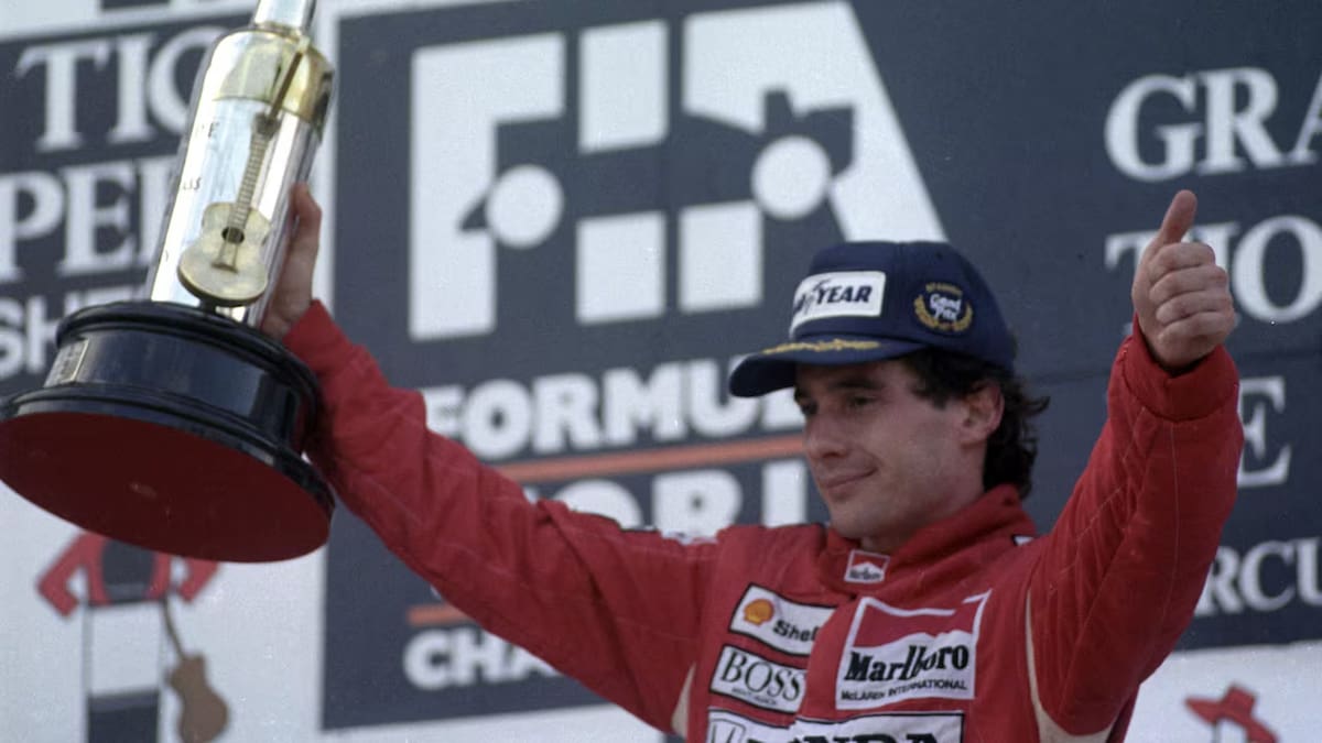 Ayrton Senna, legendario piloto de la Fórmula 1. //EFE