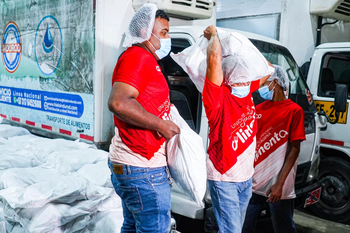 Alcaldía de Cartagena mantiene activo el llamado solidario para seguir apoyando a las familias damnificadas. // Foto: cortesía - Alcaldía de Cartagena.