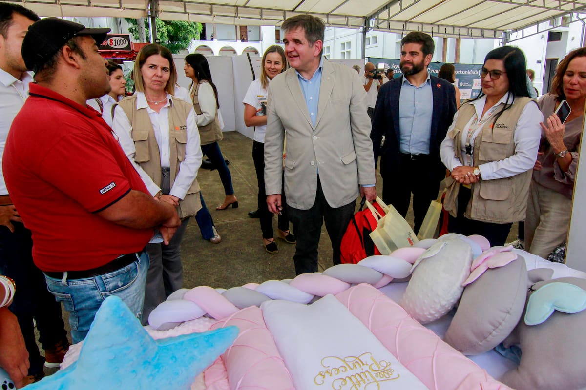 Cooperación española impulsa integración de migrantes venezolanos en Colombia