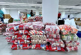 Más de 30 toneladas de ayudas ha recogido la Gobernación del Atlántico para el Chocó