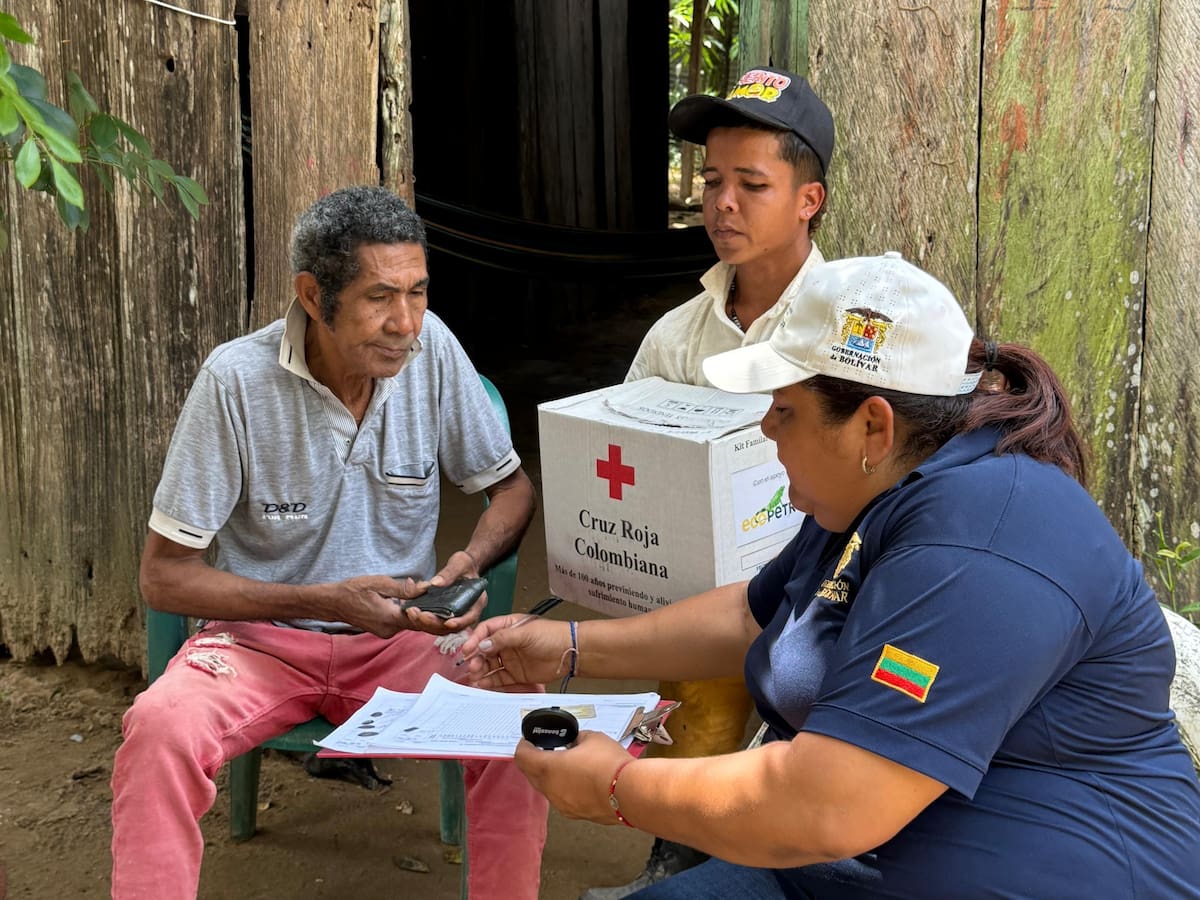 Ayudas humanitarias. // Foto: cortesía - Ecopetrol.
