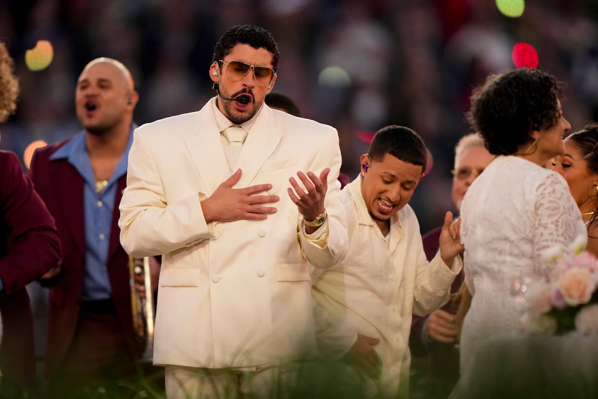 Trump califica el show de Bad Bunny en el Super Bowl como “uno de los peores”