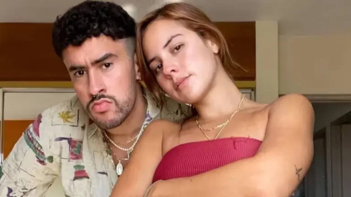 Bad Bunny y Gabriela Berlingeri. //Foto: redes sociales.