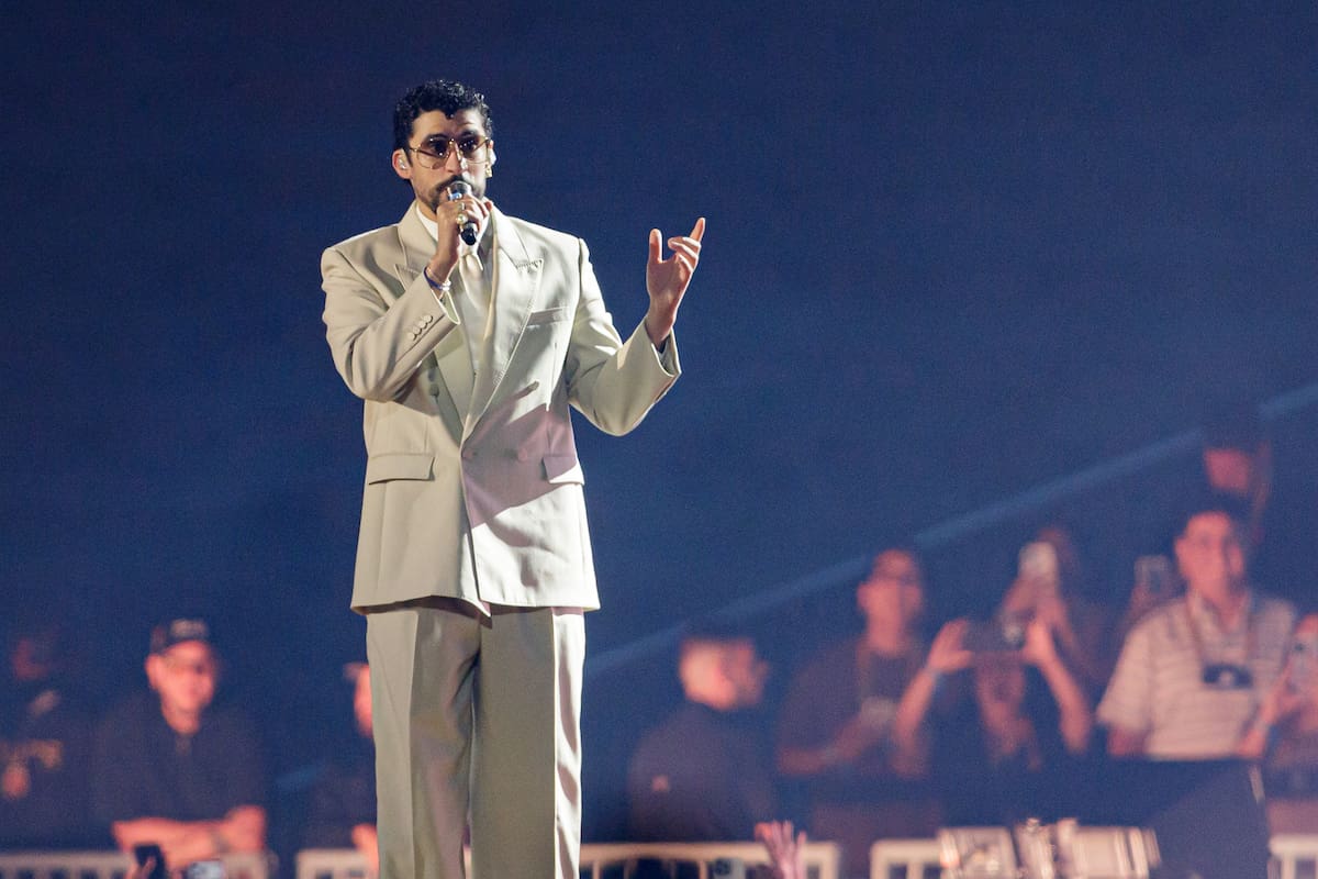 El cantante puertorriqueño Bad Bunny. //Foto: EFE.