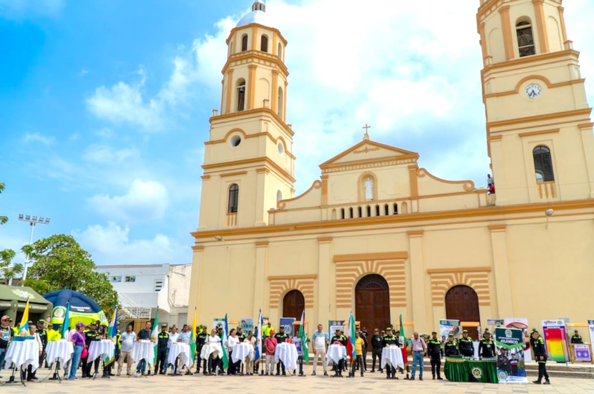 La disminución de los homicidios durante la Semana Santa fueron destacadas por el gobernador del Atlántico, Eduardo Verano.//Cortesía.