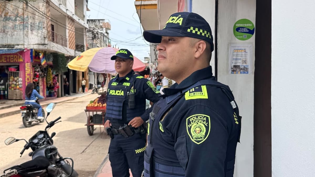 Los operativos y controles policiales hicieron parte de las acciones de seguridad desplegadas durante el receso escolar en Bolívar. //FOTO: POLICÍA DEBOL.