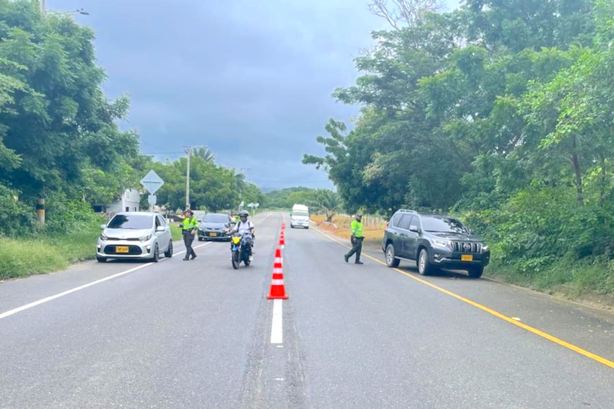 Balance policial de la movilidad en el Atlántico durante el fin de semana