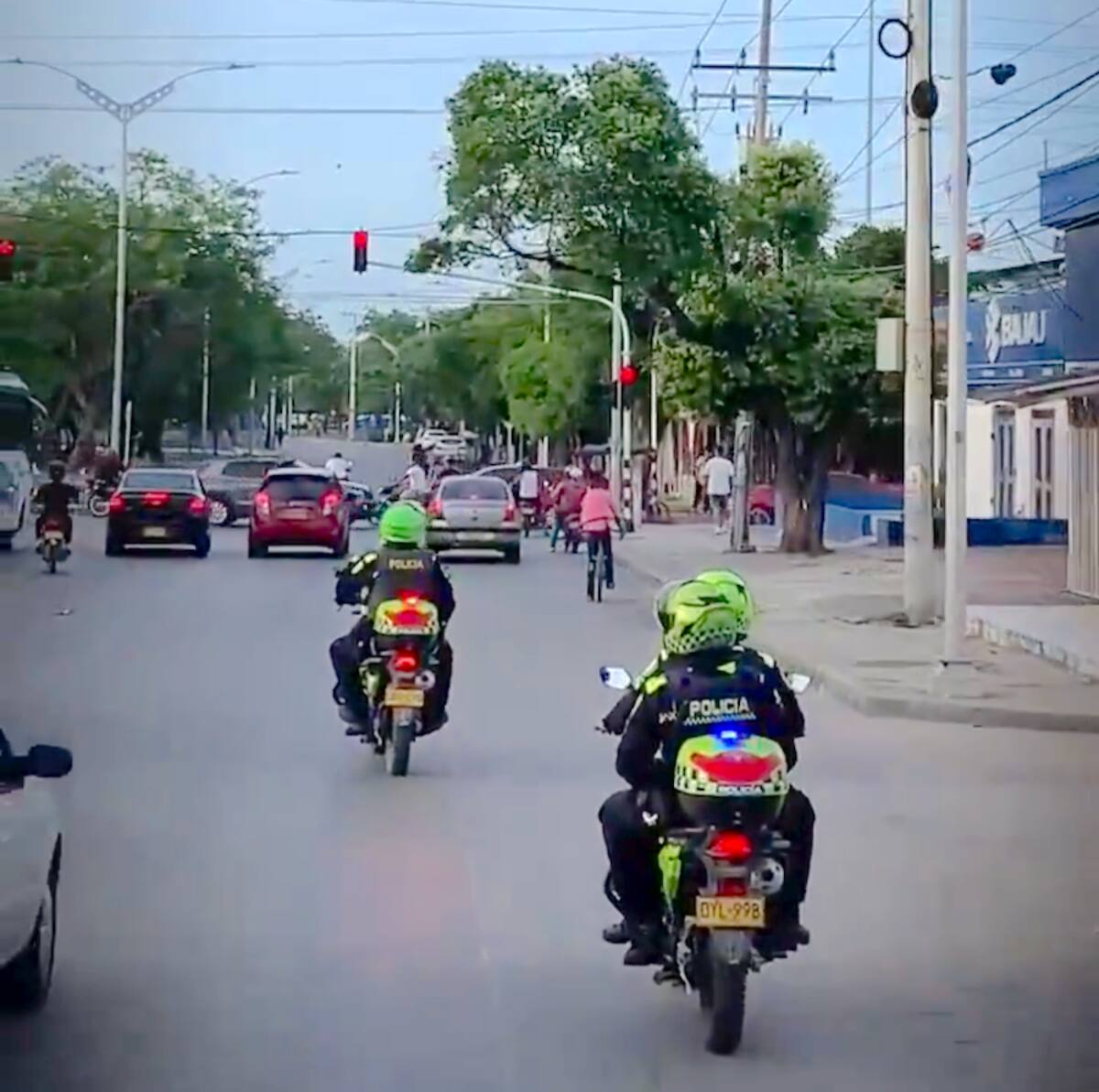 La Policía Metropolitana de Barranquilla entregó el balance del fin de semana por el Día de las Madres, entre las que se destacan 521 comparendos por infracciones de tránsito.//Cortesía.