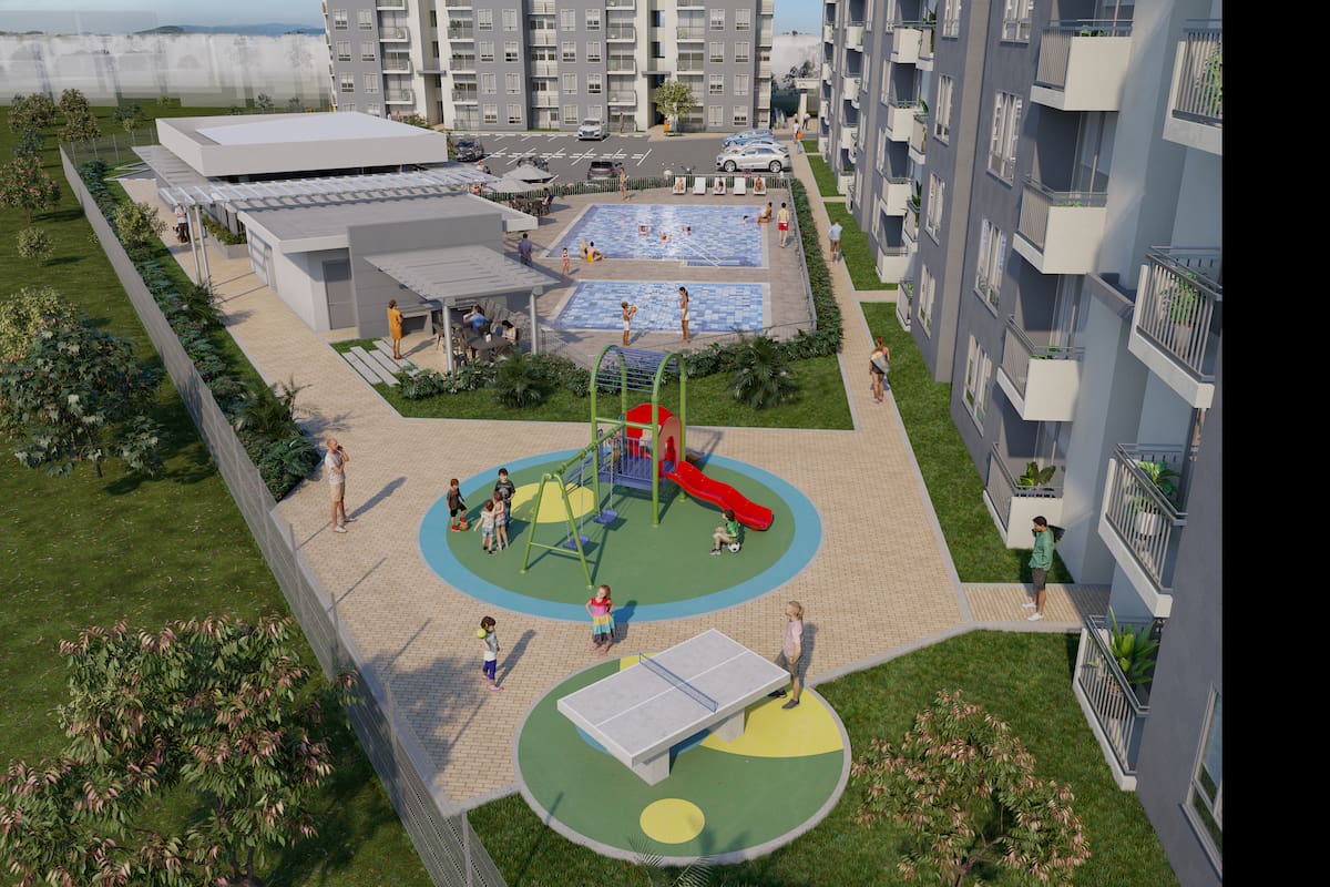 Bali, apartamentos VIS en planos.