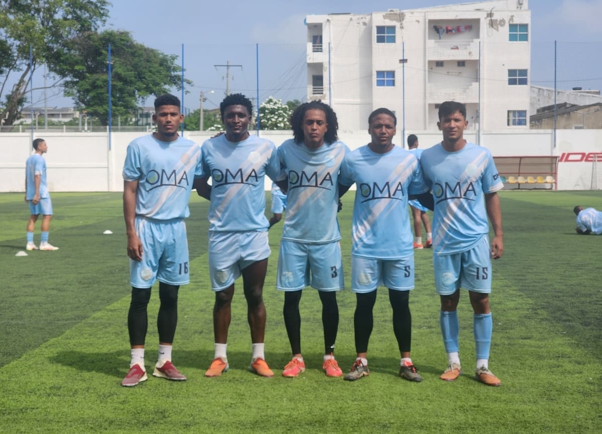 Jugadores de proyección: Jefferson Martínez, Leine Morales, Edinson jaraba, Maikol Gómez y Camilo Reyes. //Cortesía.