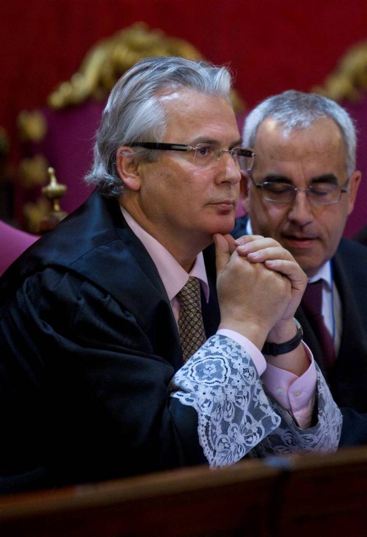 Baltasar Garzón, un abogado de derechos humanos, aceptó en fecha reciente actuar como coordinador internacional de la defensa de Julian Assange, el fundador de WikiLeaks. AP Paul White