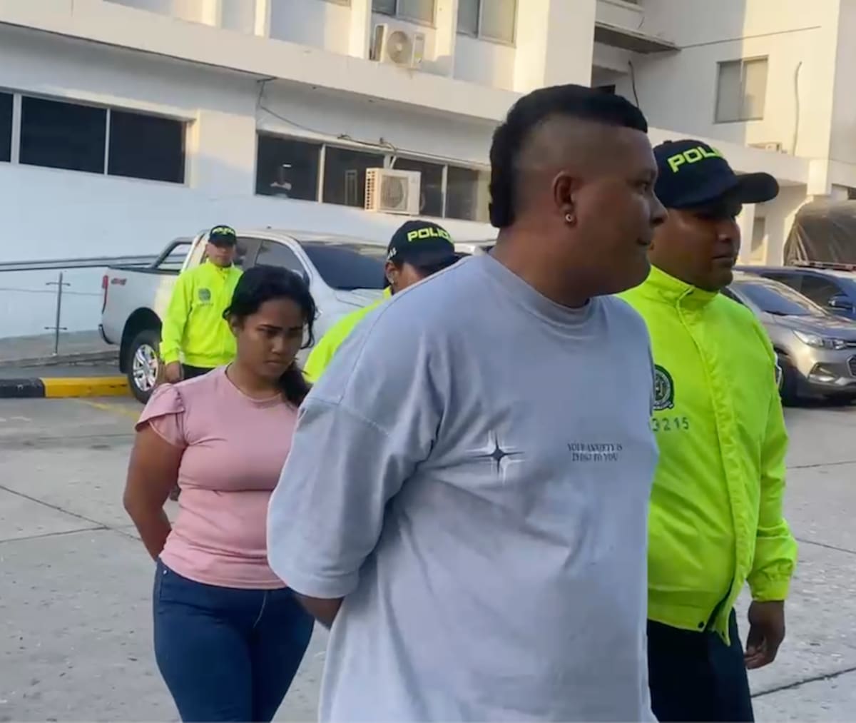 Según las autoridades, esta banda se dedicada a la venta y distribución de drogas sintéticas en fiestas y colegios al norte de Barranquilla y en el municipio de Puerto Colombia.//Cortesía.