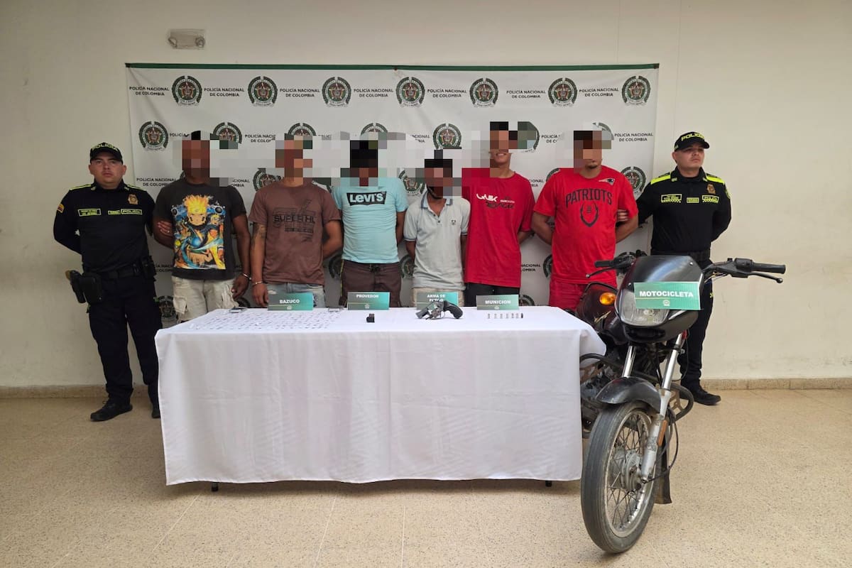 Así capturaron a ‘Los Patillas’, banda dedicaba al robo de moto y comercios
