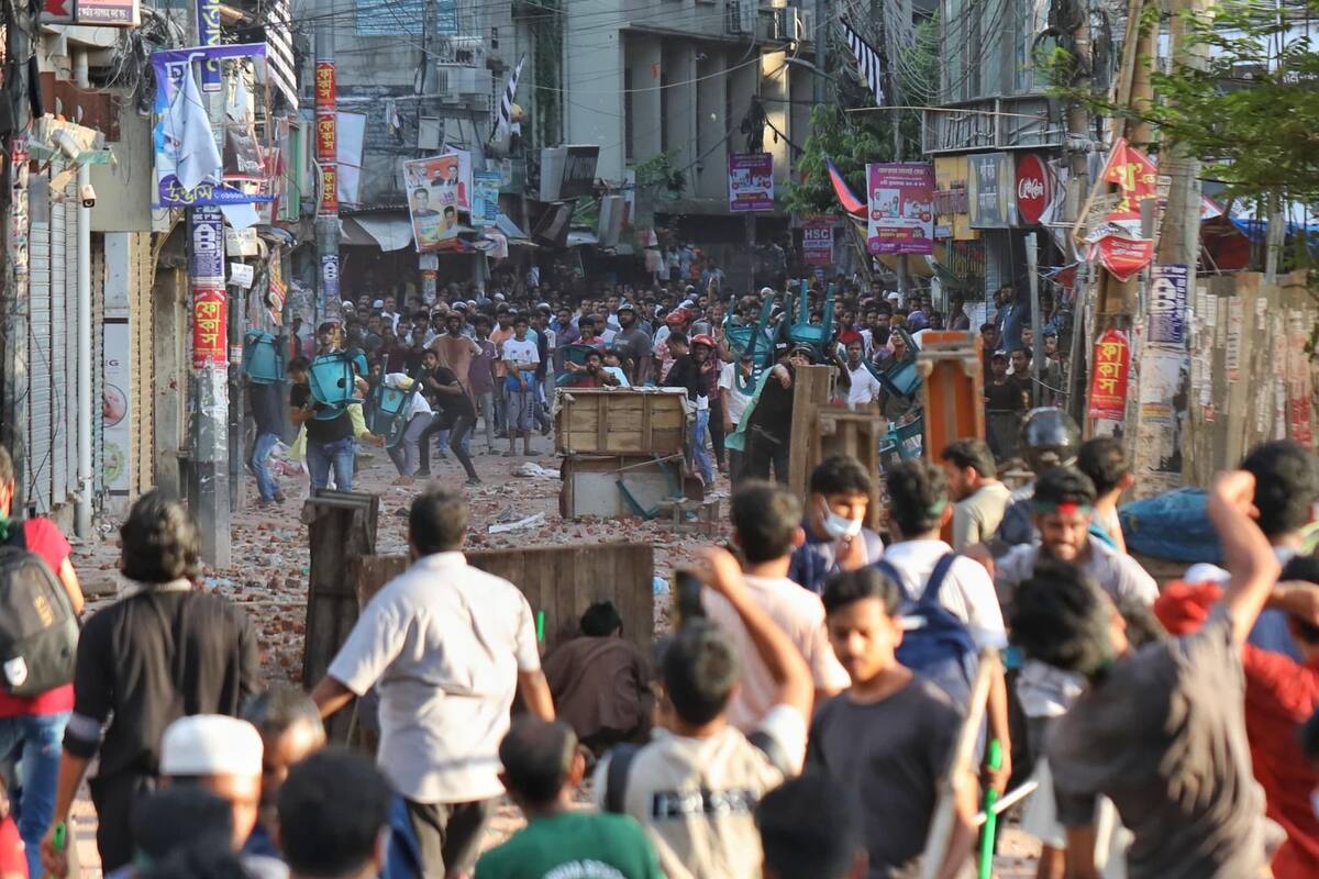 Bangladesh: van más de 2.500 detenidos en protestas estudiantiles