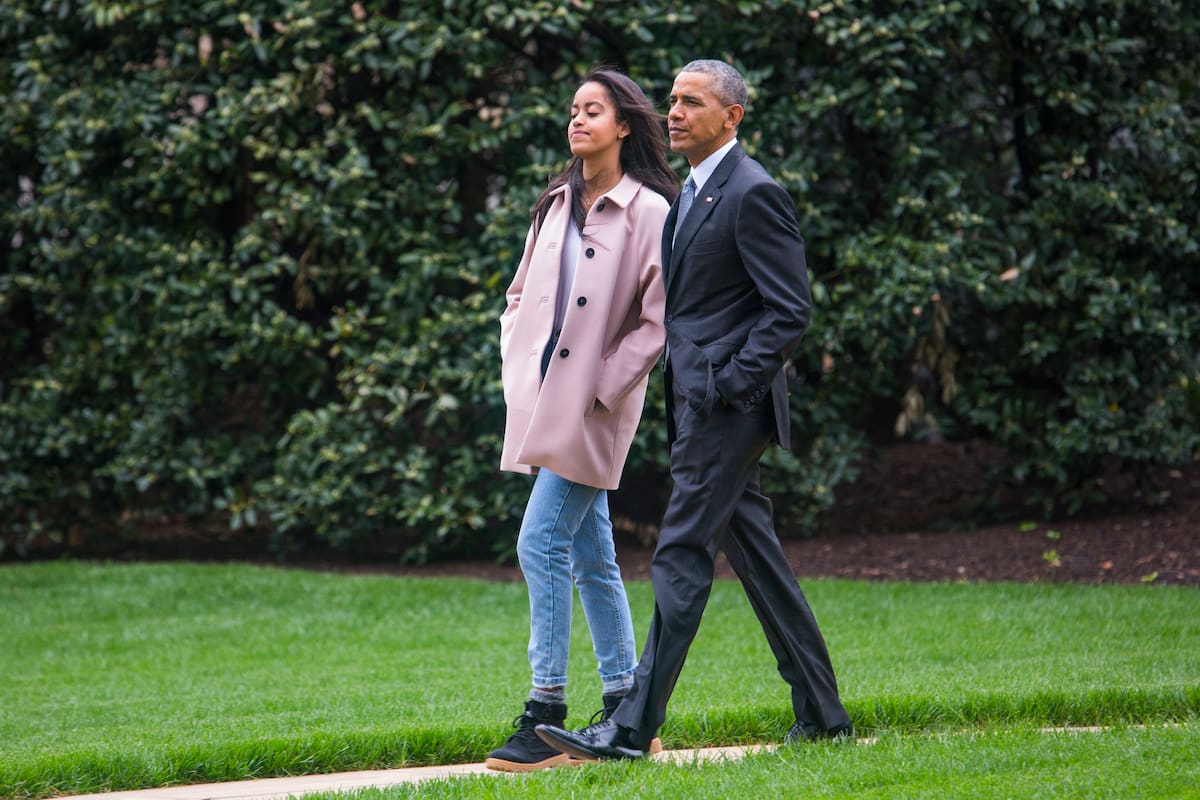 Malia Obama es acusada de plagio. //Foto: EFE.