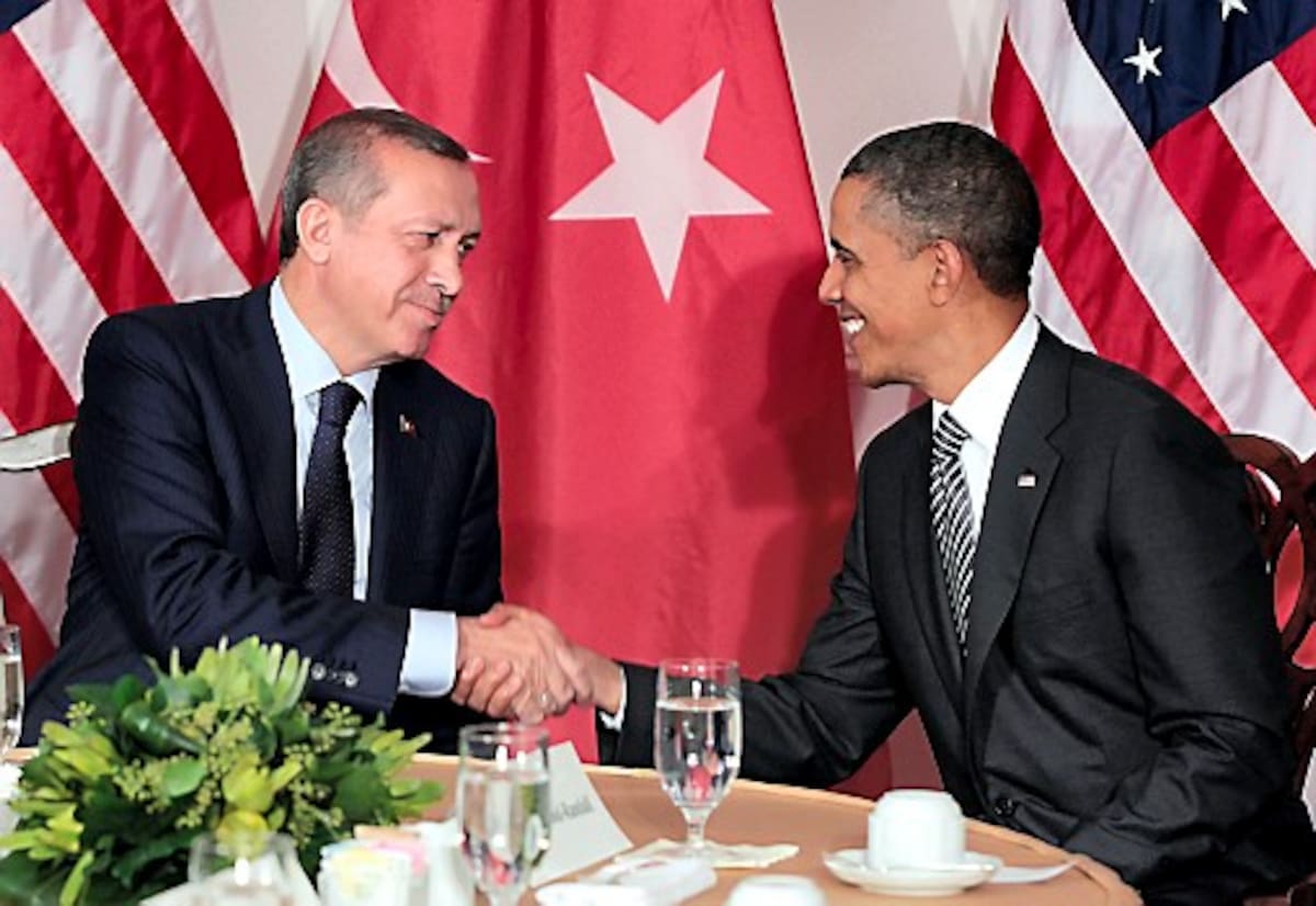 Recep Tayyip Erdogan, primer ministro turco, y Barack Obama, presidente de EE.UU AP Pablo Martinez Monsivais