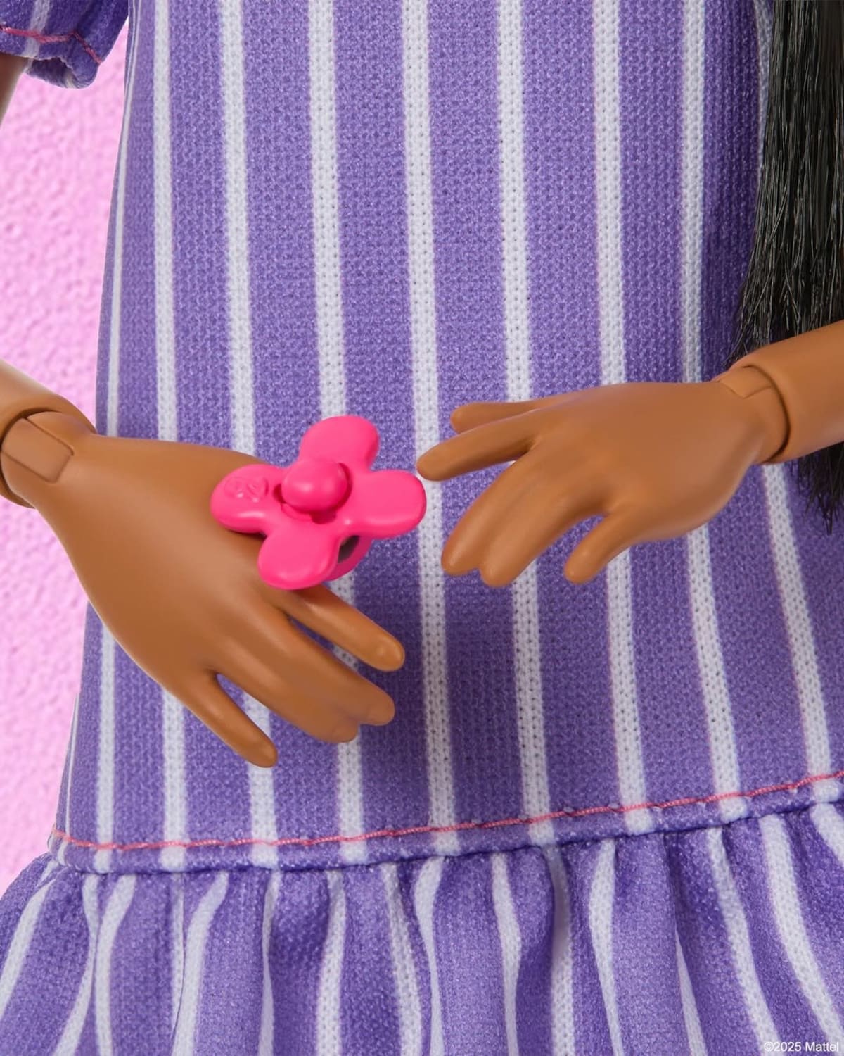 Mattel sorprendió al mundo al anunciar la primera muñeca Barbie autista. //Foto tomada de IG: mattel