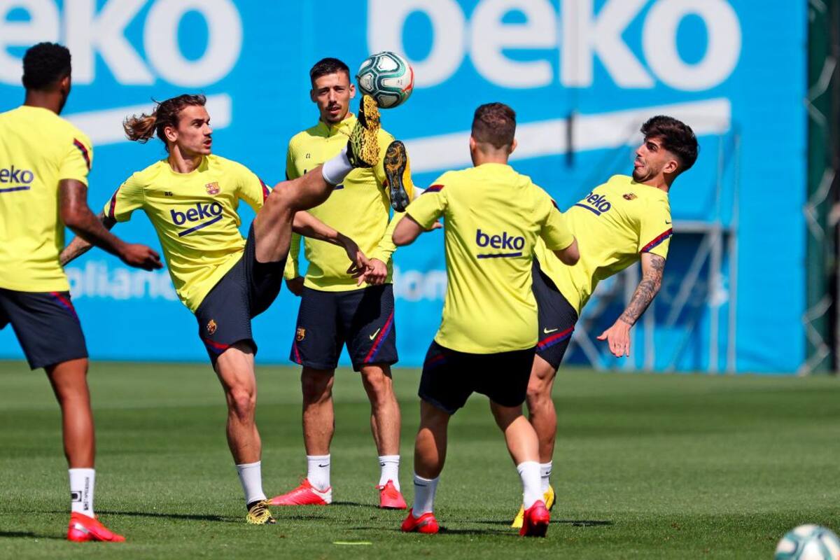 La Liga española reanudó los entrenamientos en grupo