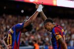 Video: con golazos de Raphinha y Lamine Yamal, Barcelona ganó en LaLiga