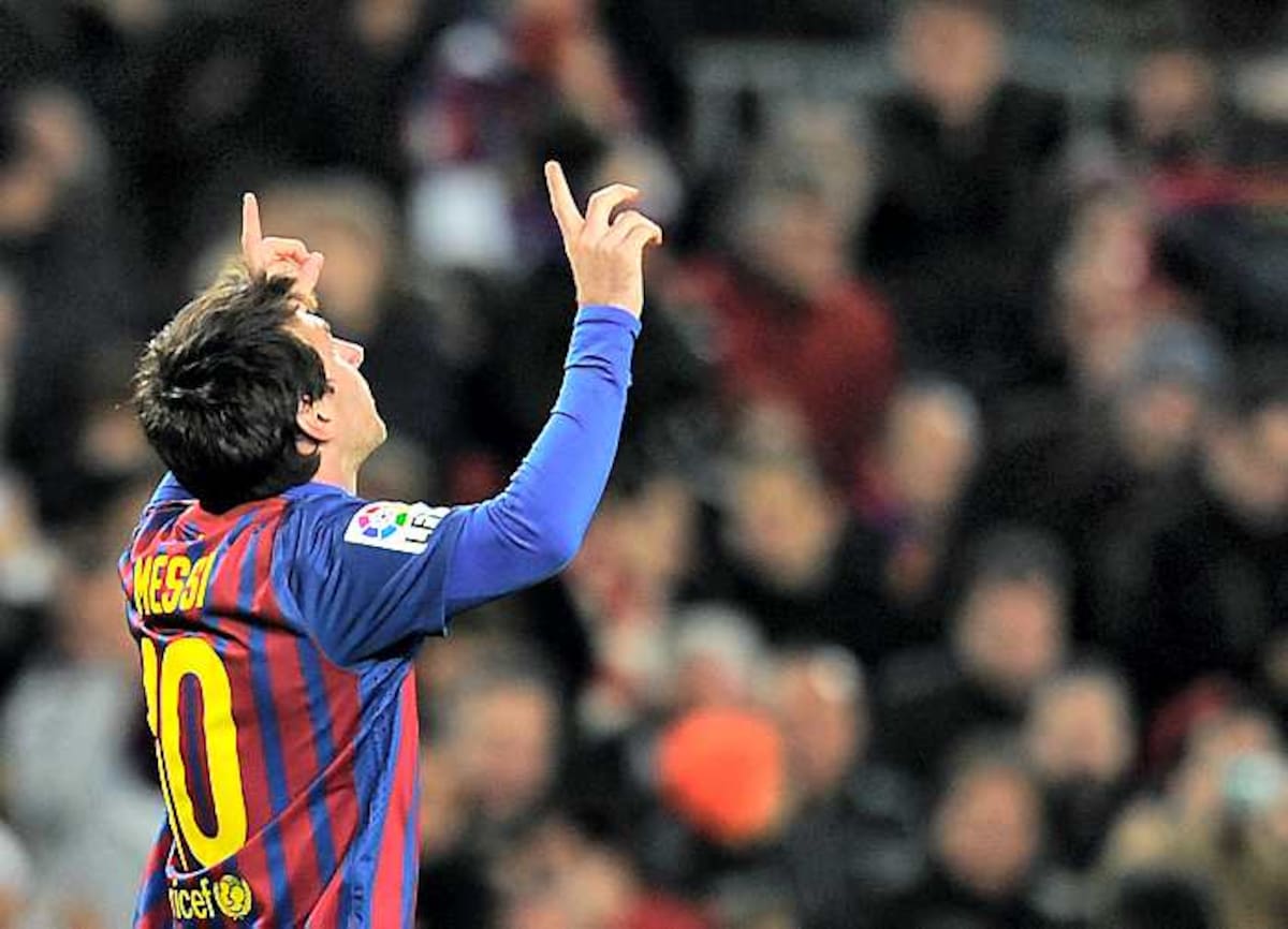 Lionel Messi. AFP LLUIS GENE