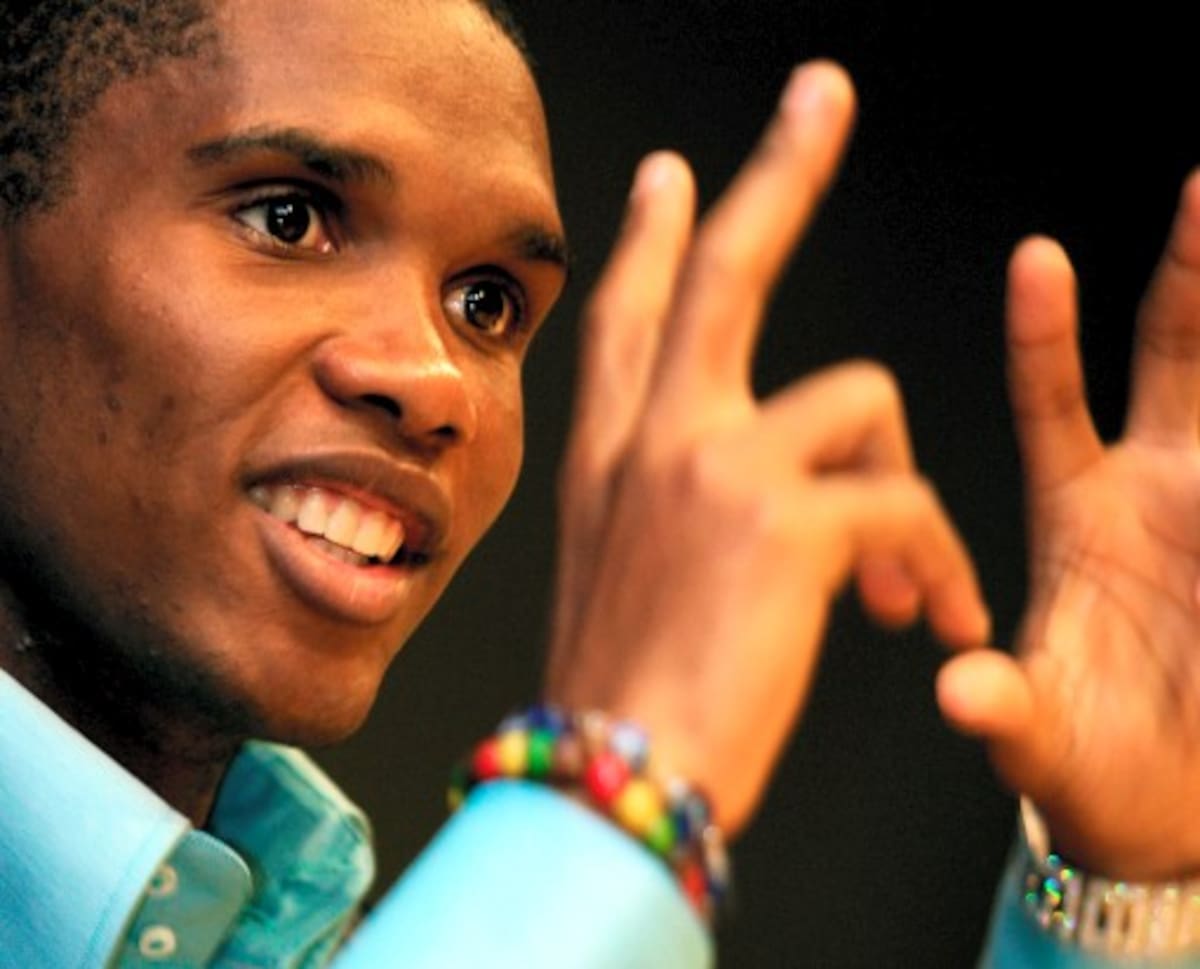Samuel Eto'o AFP LLUIS GENE