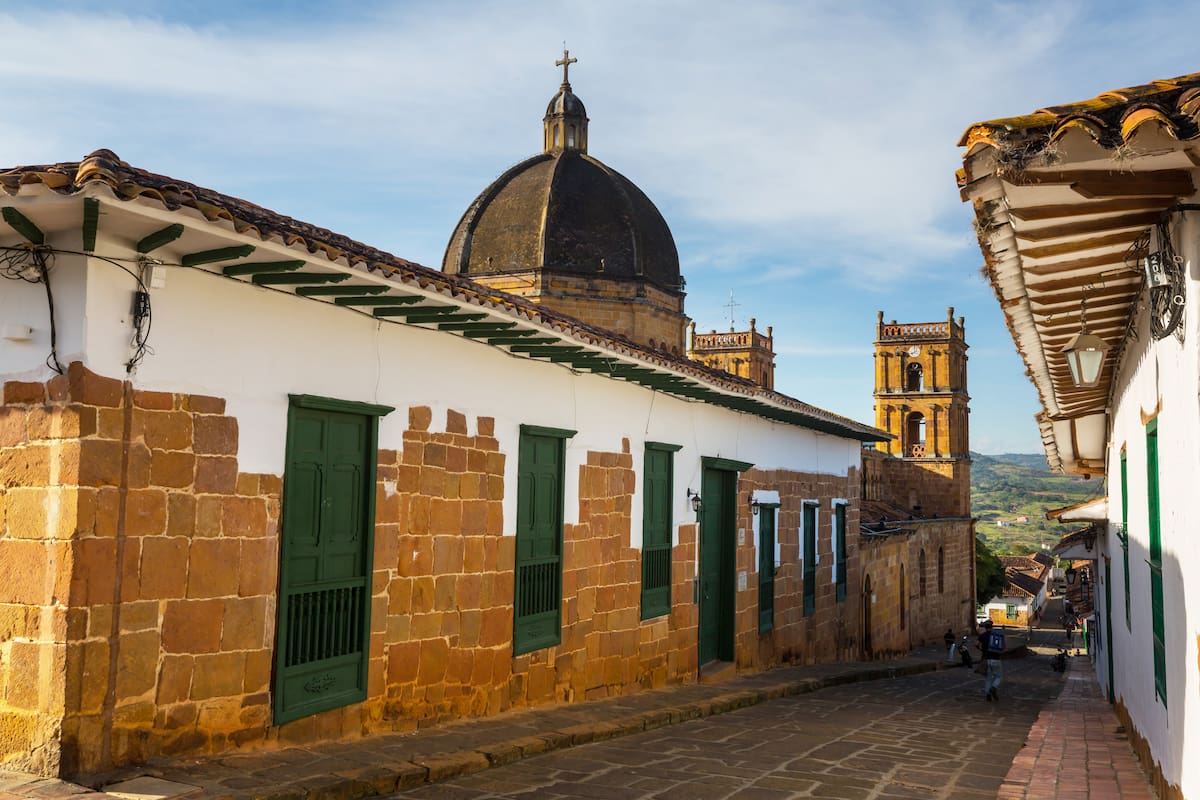Barichara, un hermoso y pequeño pueblo de Santander. //123rf