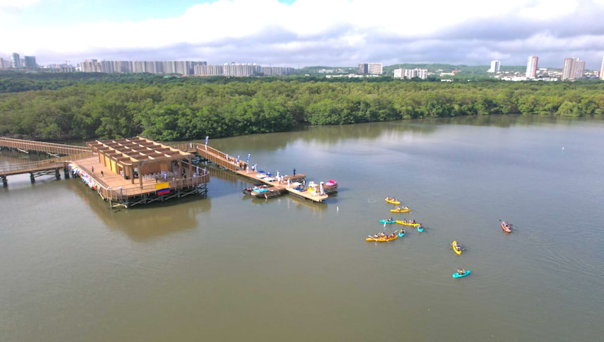 La Ciénaga de Mallorquín es de los lugares de Barranquilla que se podrá visitar en Semana Santa.//Cortesía.