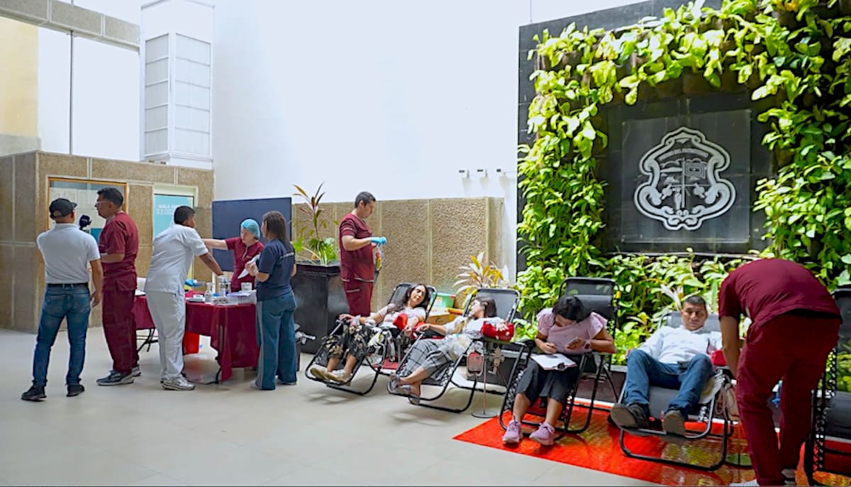 Las personas residentes en Barranquilla y que quieran donar sangre para los departamentos afectados por el terremoto pueden acercarse a los días 18, 19 y 20 de agosto en la Alcaldía Local de Riomar.//Cortesía Alcaldía de Barranquilla.
