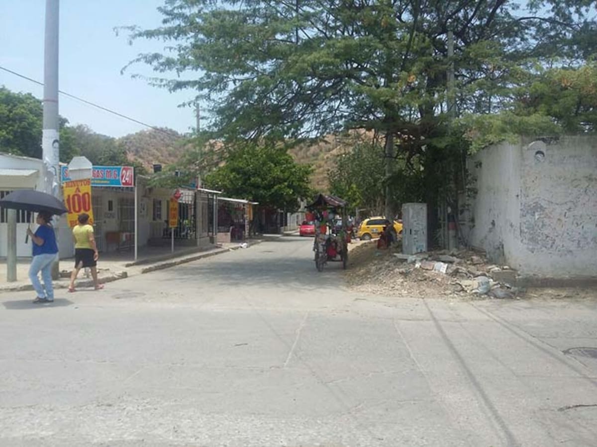 Alias 'Luis' fue capturado en el barrio Barrio María Eugenia en Santa Marta. //Cortesía