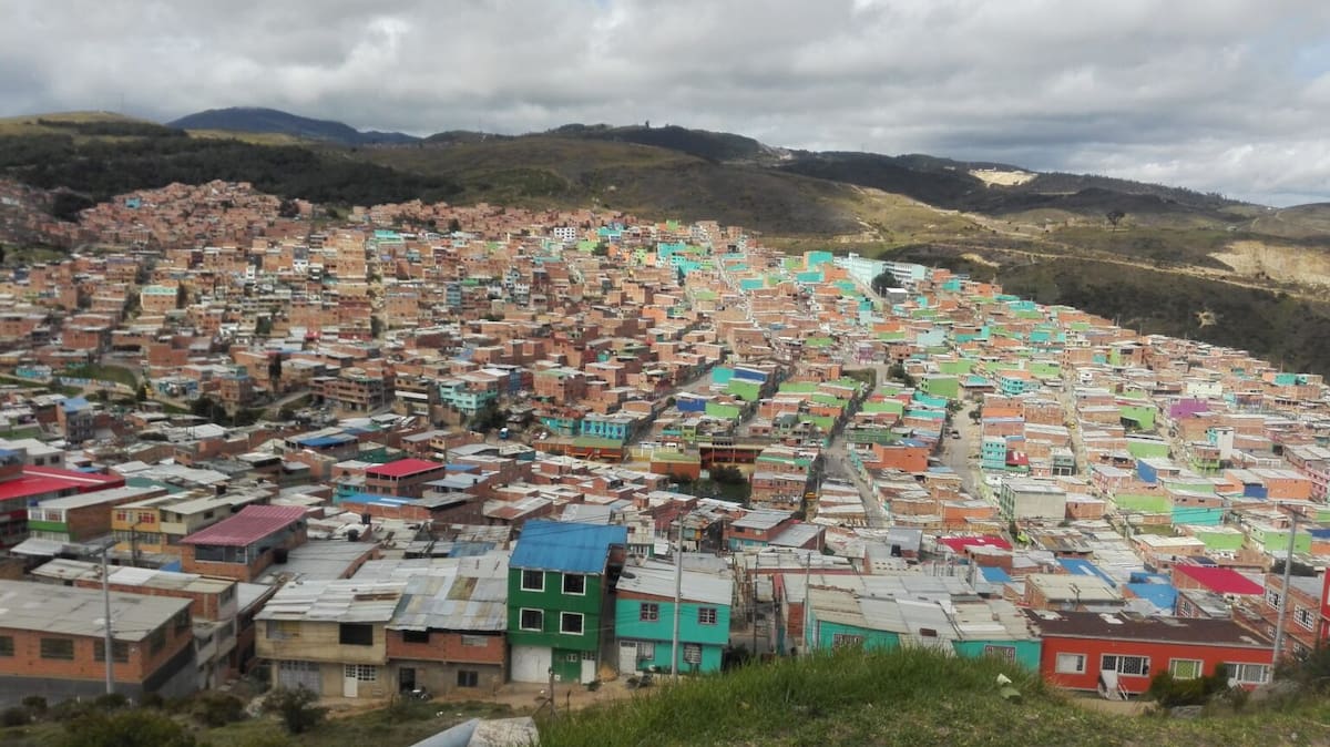 Barrio Sierra Morena, localidad de Ciudad Bolívar. // Foto: El Espectador