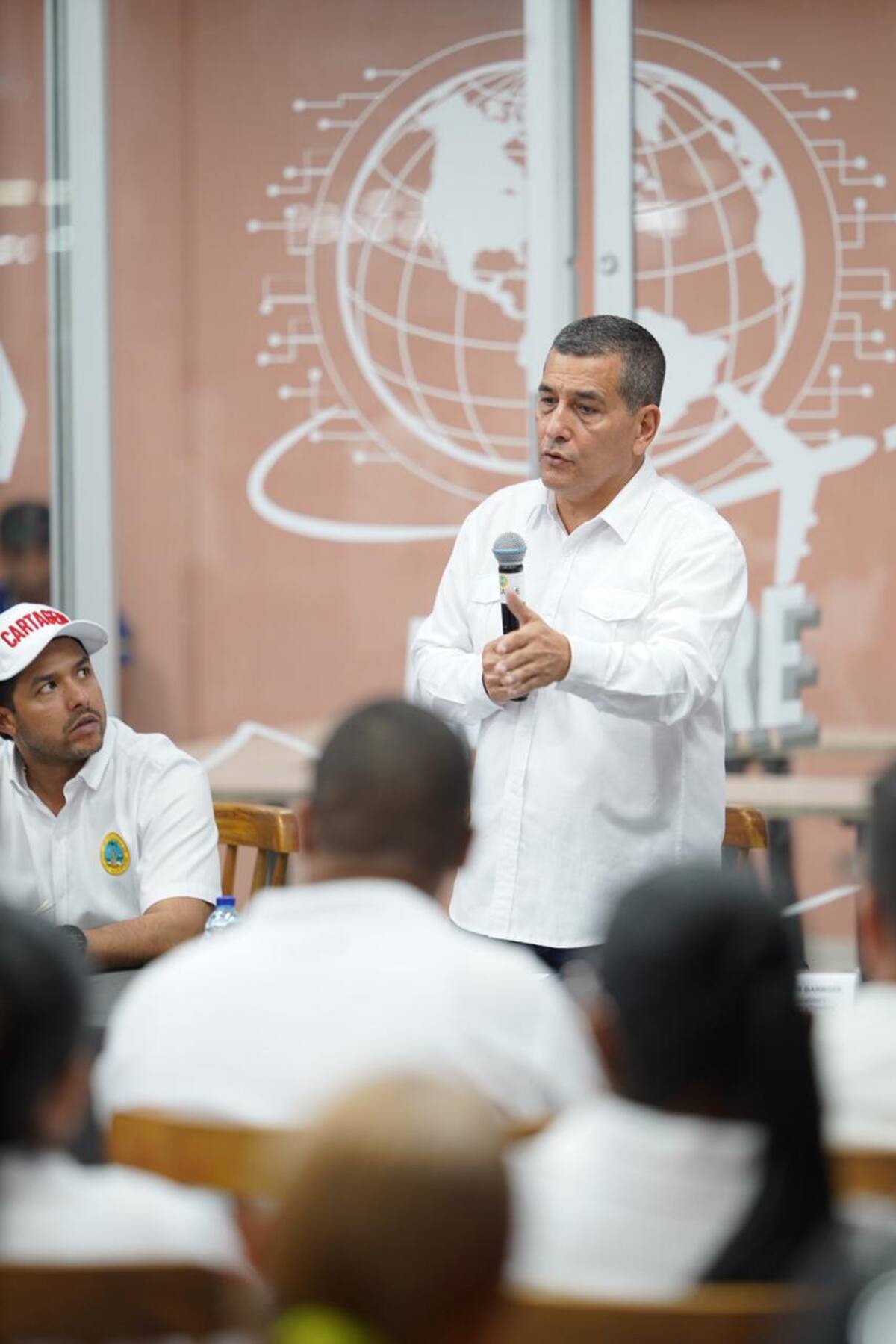 Primer encuentro de Barrios Unidos en 2026. // Foto: cortesía - Alcaldía de Cartagena.